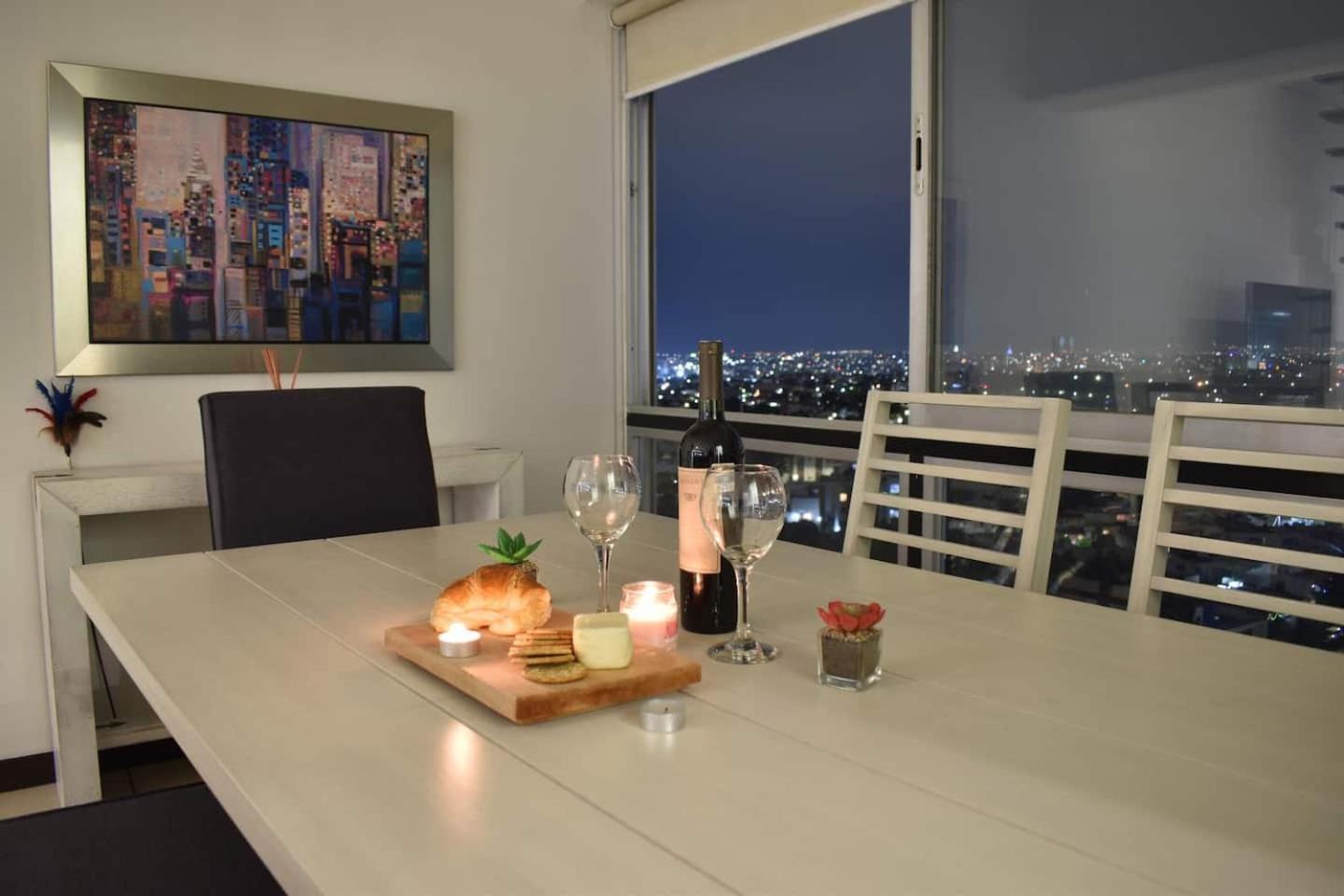 Apartmán Penthouse Espectacular Vista Cd A.C. Wifi 300Mbps Guadalajara Exteriér fotografie